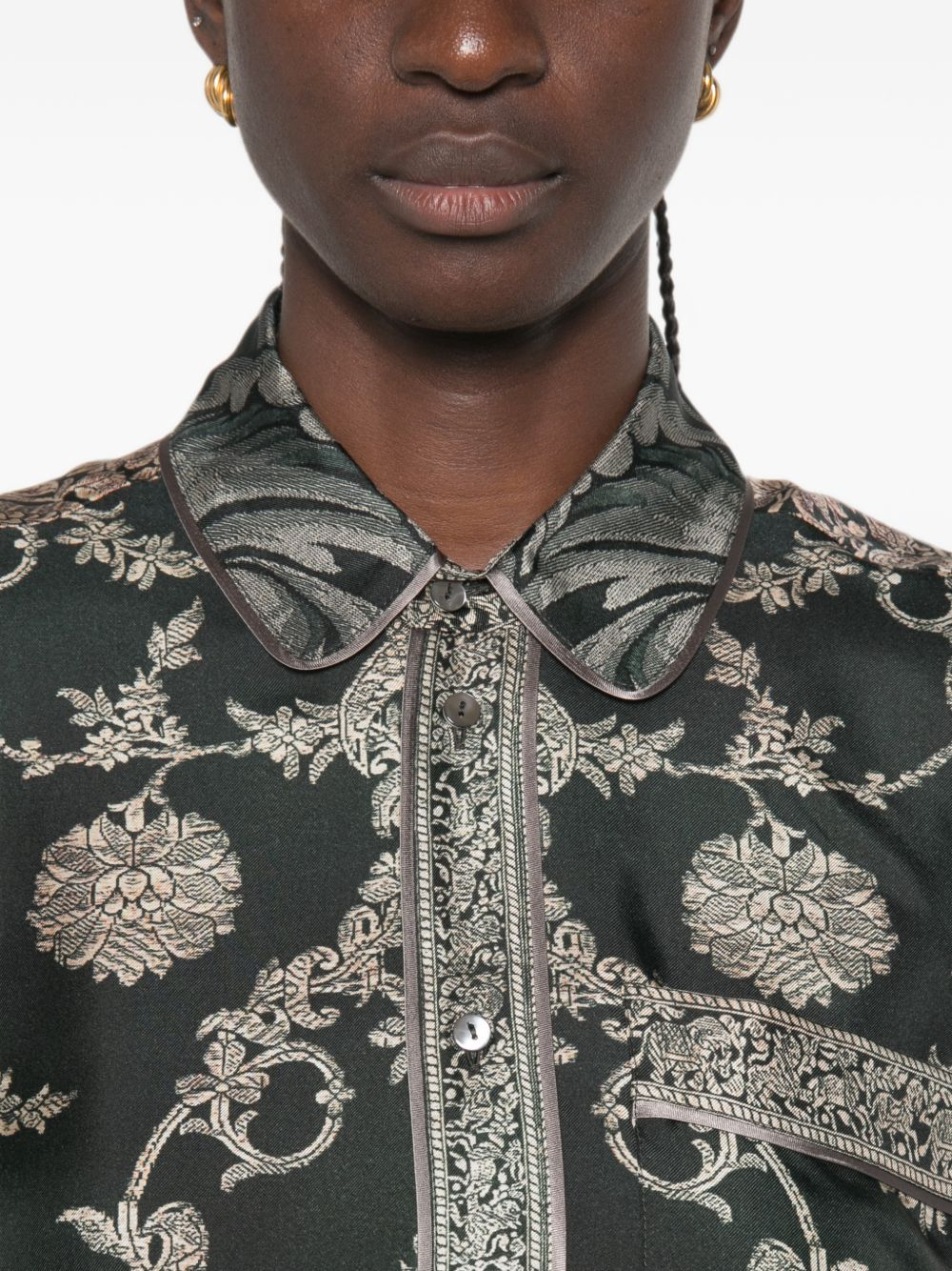 [Pierre Louis Mascia] Shirts Long Sleeve FW26 ALOE/S-CML10642101519316