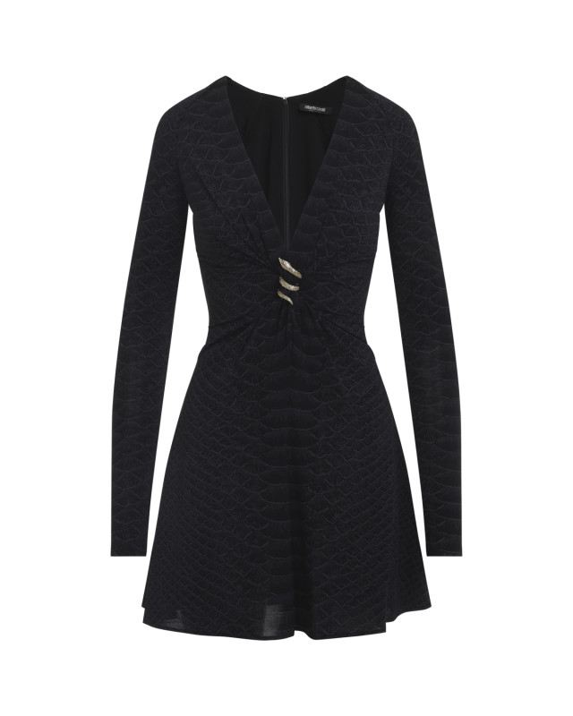 [ROBERTO CAVALLI] Long sleeve dress FW26 XQT152.NLS36