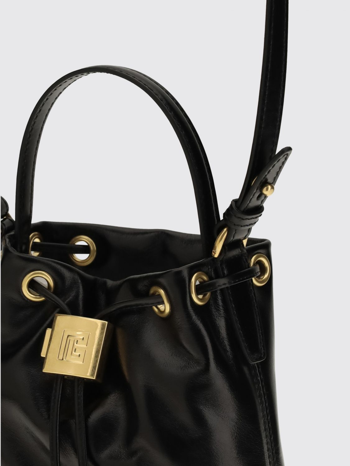 [Balmain] Minibag FW26 HN1GA065LMTE 0PA