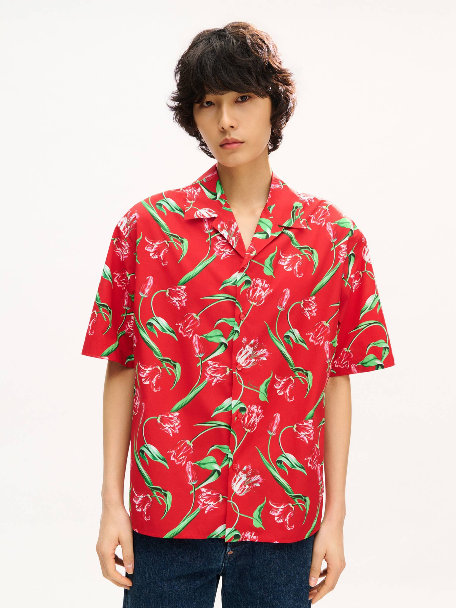 [Kenzo] Shirts Short Sleeve FW26 FG65CH1329O202