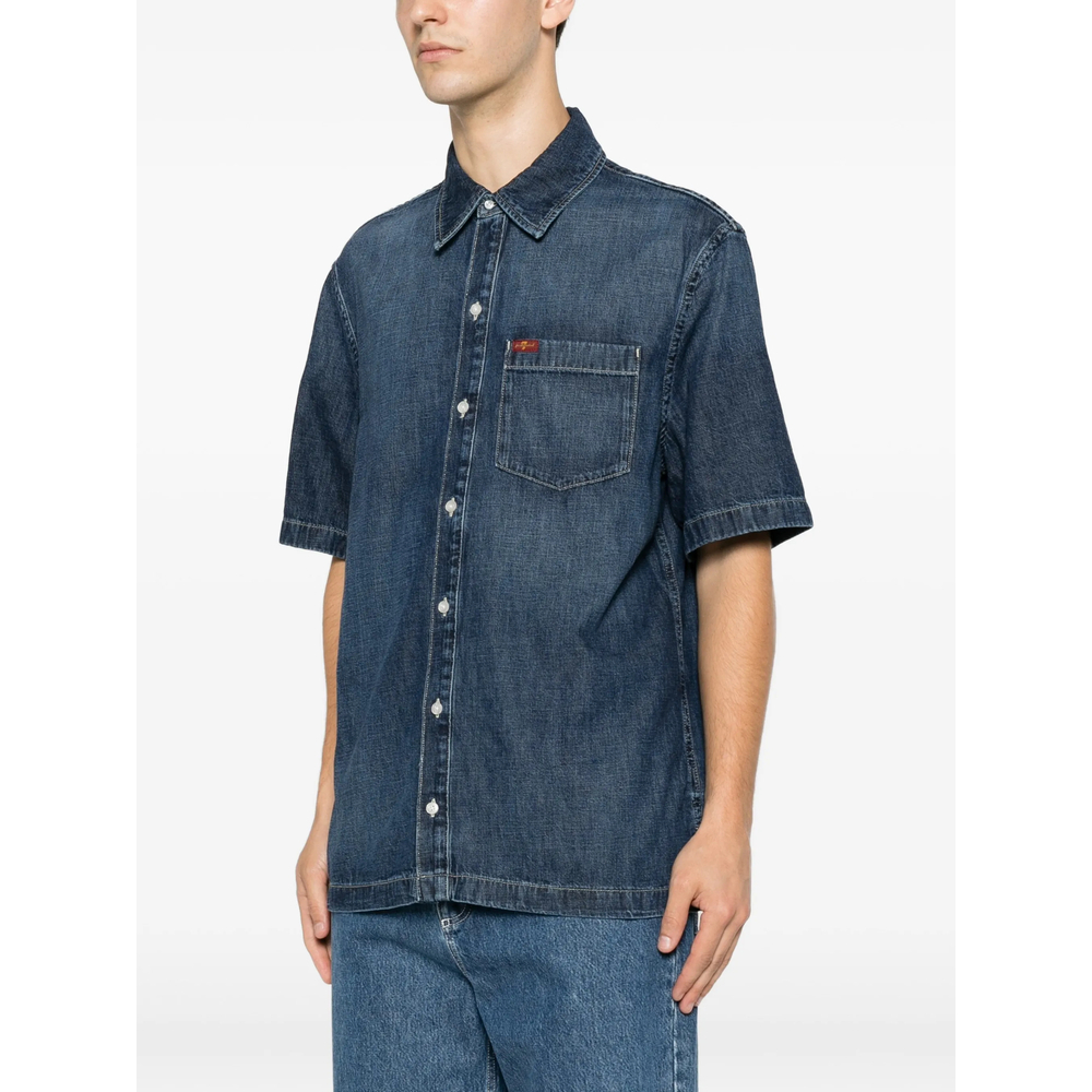[7 FOR ALL MANKIND] Shirts Short Sleeve FW26 7T1R0H08 S/S REGULA 3M7