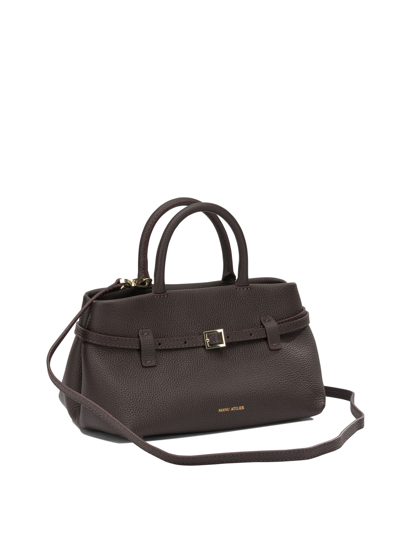 [Manu Atelier] Tote bag FW26 2024376LE CAMBON 25DEEP BROWN