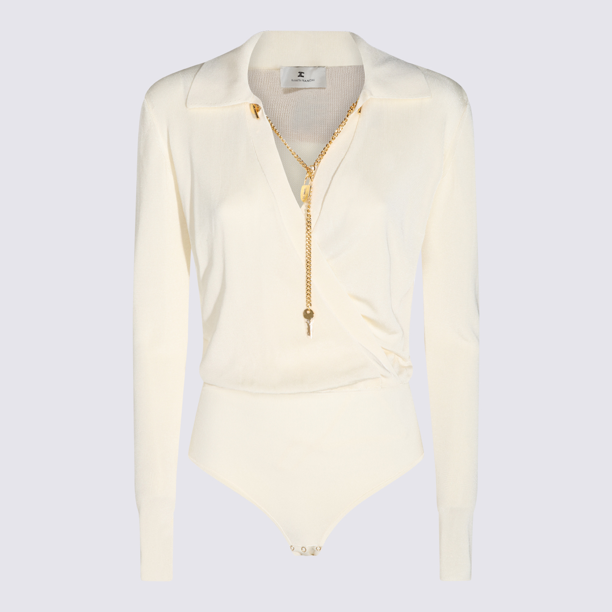 [ELISABETTA FRANCHI] Jump suit FW26 BK03S66E2193