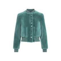 [Alexander McQueen] Leather Jacket FW26 876466.Q5AR0
