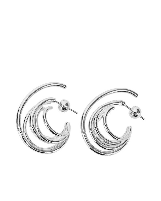 [Panconesi] Earring SS26 S26-EA027-PBRASSSILVER-SILVER