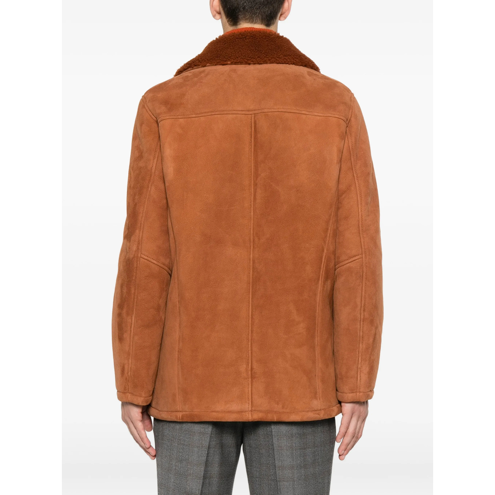 [TAGLIATORE] Leather Jacket FW26 CHI26-09 GRIFFITH GINGE