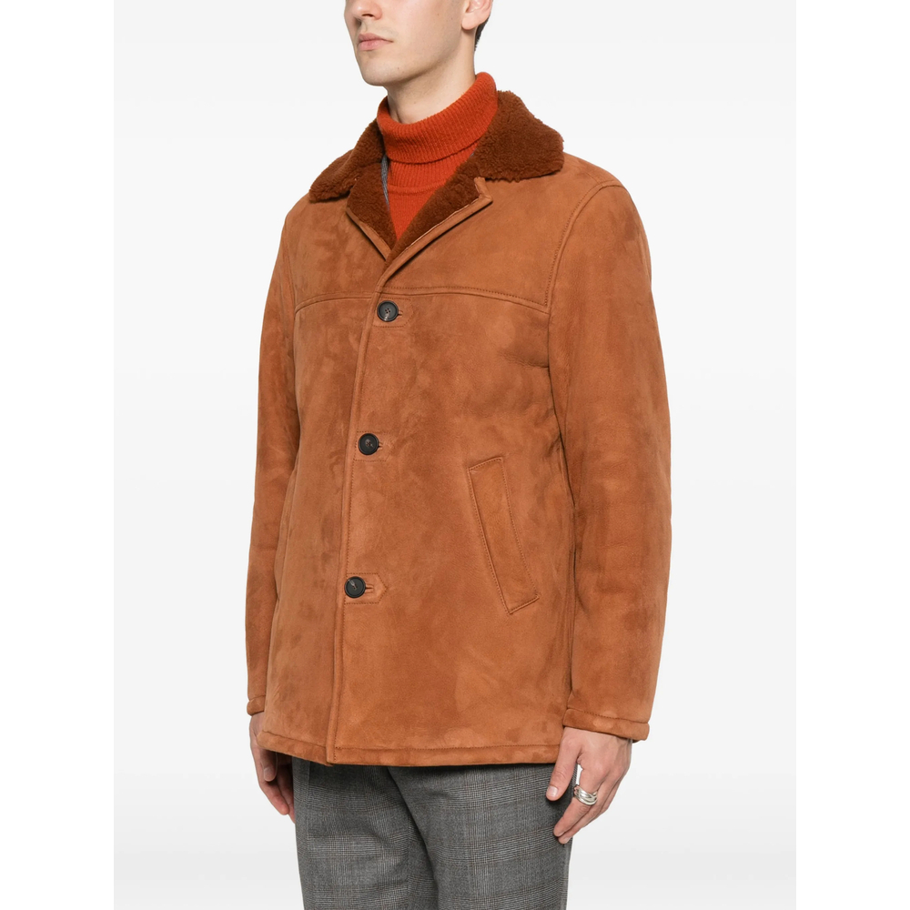 [TAGLIATORE] Leather Jacket FW26 CHI26-09 GRIFFITH GINGE