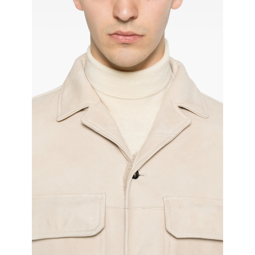 [TAGLIATORE] Leather Jacket FW26 CHI26-09 BOW PANNA