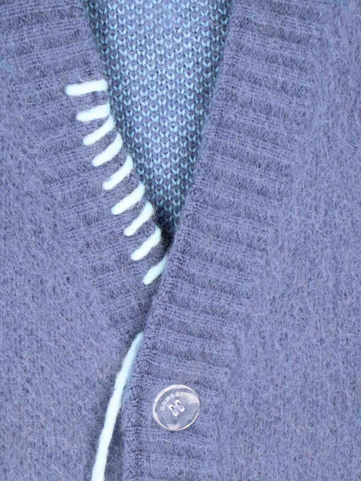 [Bonsai] Cardigan FW25 AW25KN009BLU