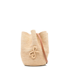 [RUSLAN BAGINSKIY] Shoulder bag SS26 BBCT036STRDRK108LBHRPRBNATURAL STRAW