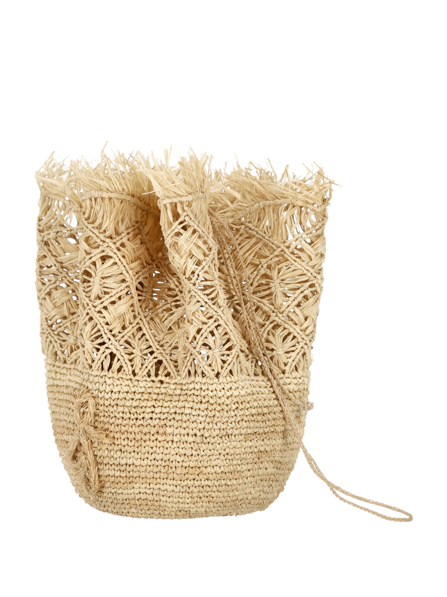[RUSLAN BAGINSKIY] Shoulder bag SS26 BBCT036RAF108LBHRPRBNATURAL STRAW BRO