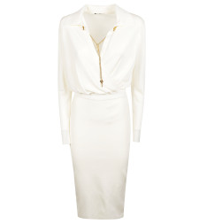 [ELISABETTA FRANCHI] Long sleeve dress FW26 AM19S66E2