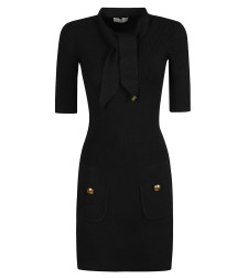 [ELISABETTA FRANCHI] Short sleeve dress FW26 AM04S66E2
