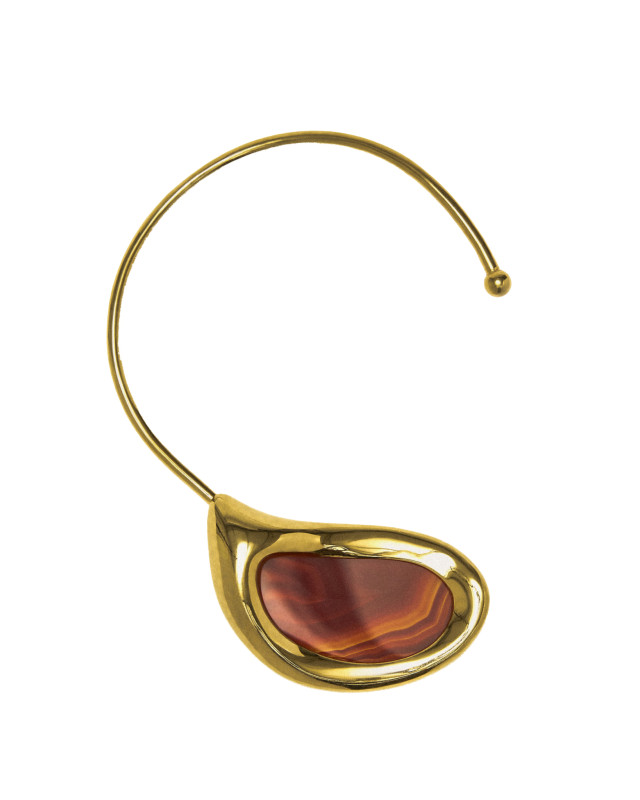 [Panconesi] Necklace SS26 S26NE001SRED AGATE