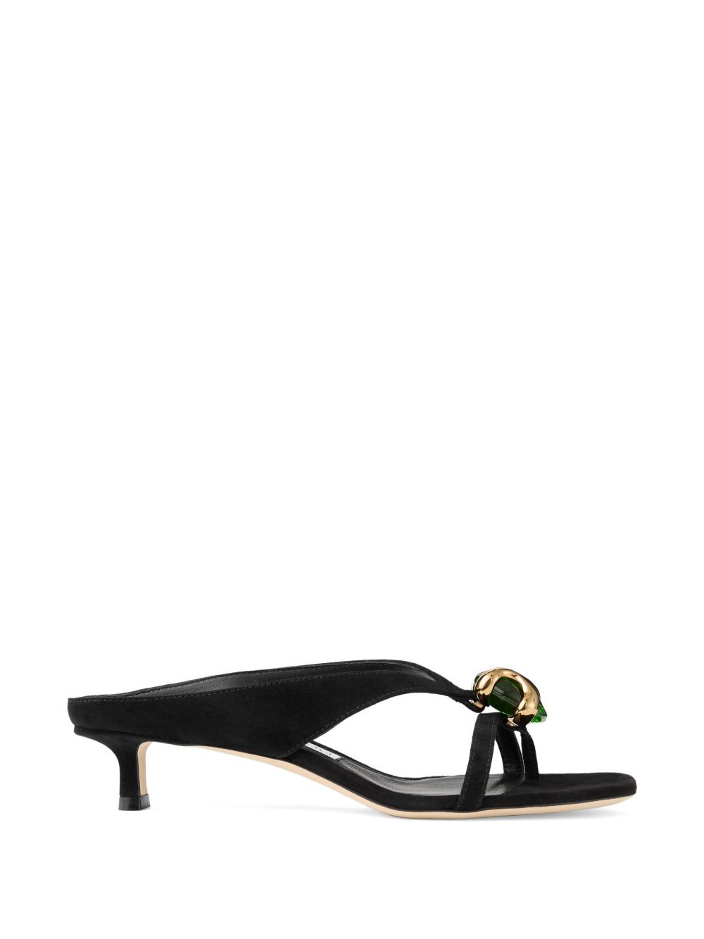 [Jimmy Choo] Slippers FW26 EMERI/STONE35BSBBLACK/CLOVER
