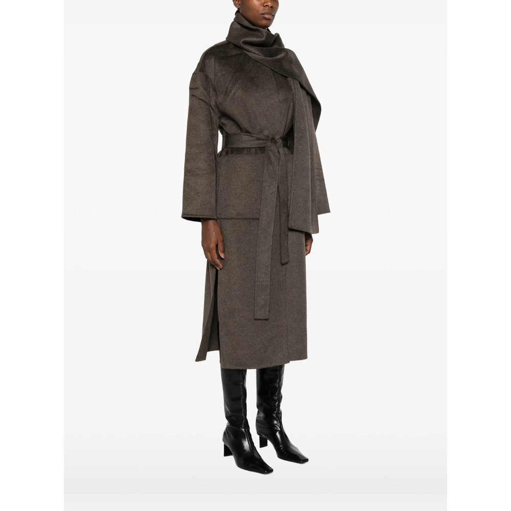 [The Dynamis Studio] Coat FW26 DS22F26 BRUXELLES MOCHA