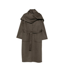 [The Dynamis Studio] Coat FW26 DS22F26 BRUXELLES MOCHA