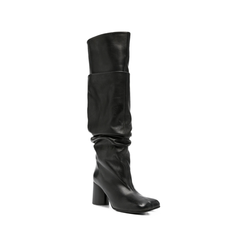 [Poeve] Long Boots FW26 DEL02  NERO