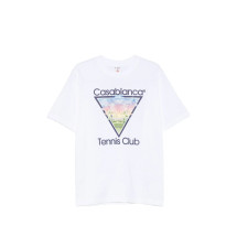 [Casablanca] T-shirts Short Sleeve FW26 AW26-JTS-001 06 TENCL