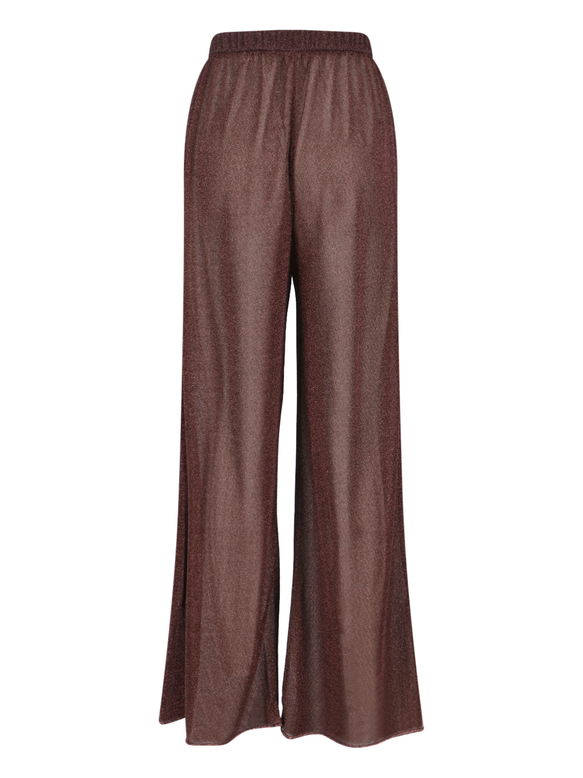 [OSEREE] Trousers SS26 LPF202 LUREXCHOCOLATE