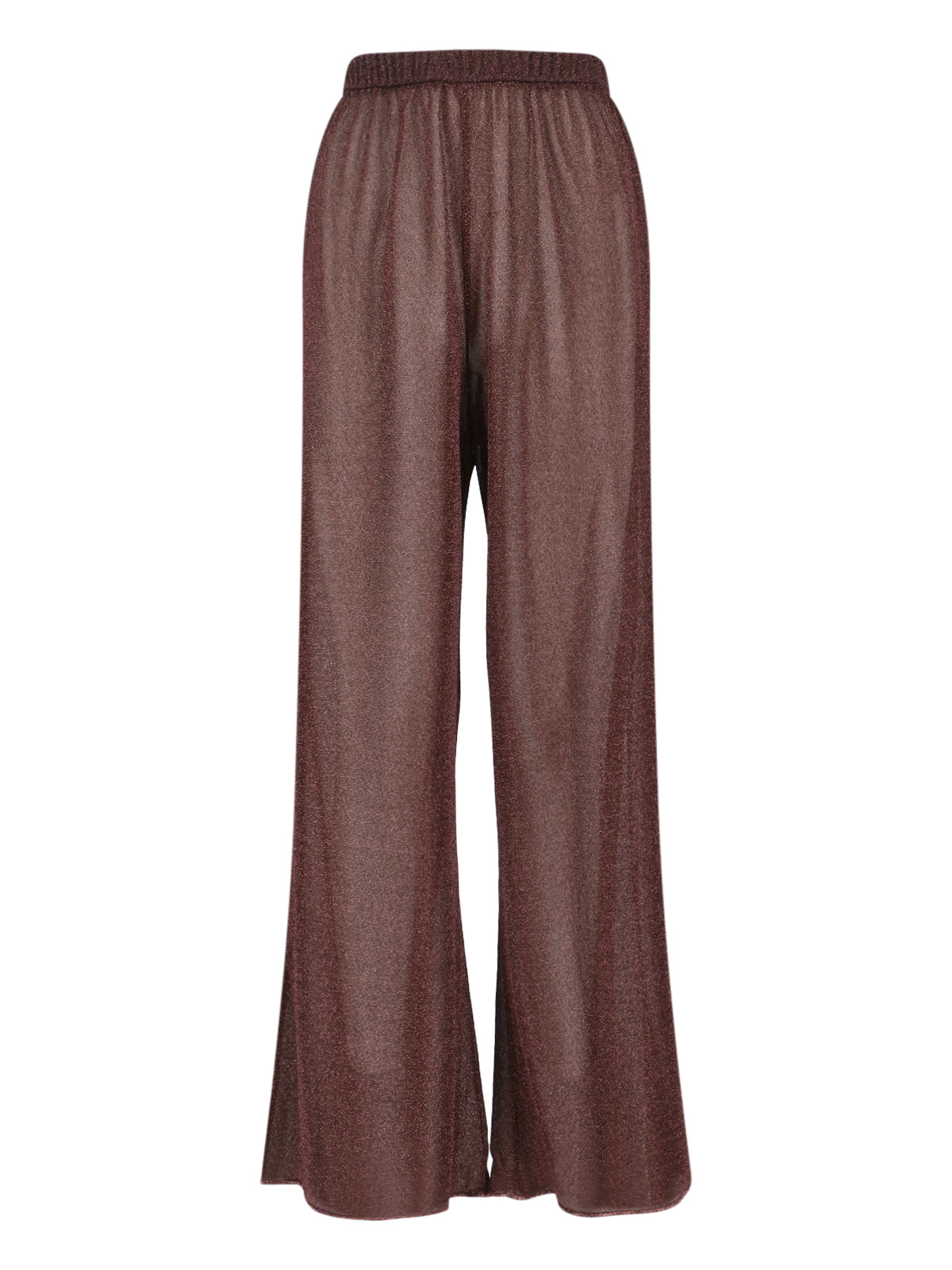 [OSEREE] Trousers SS26 LPF202 LUREXCHOCOLATE