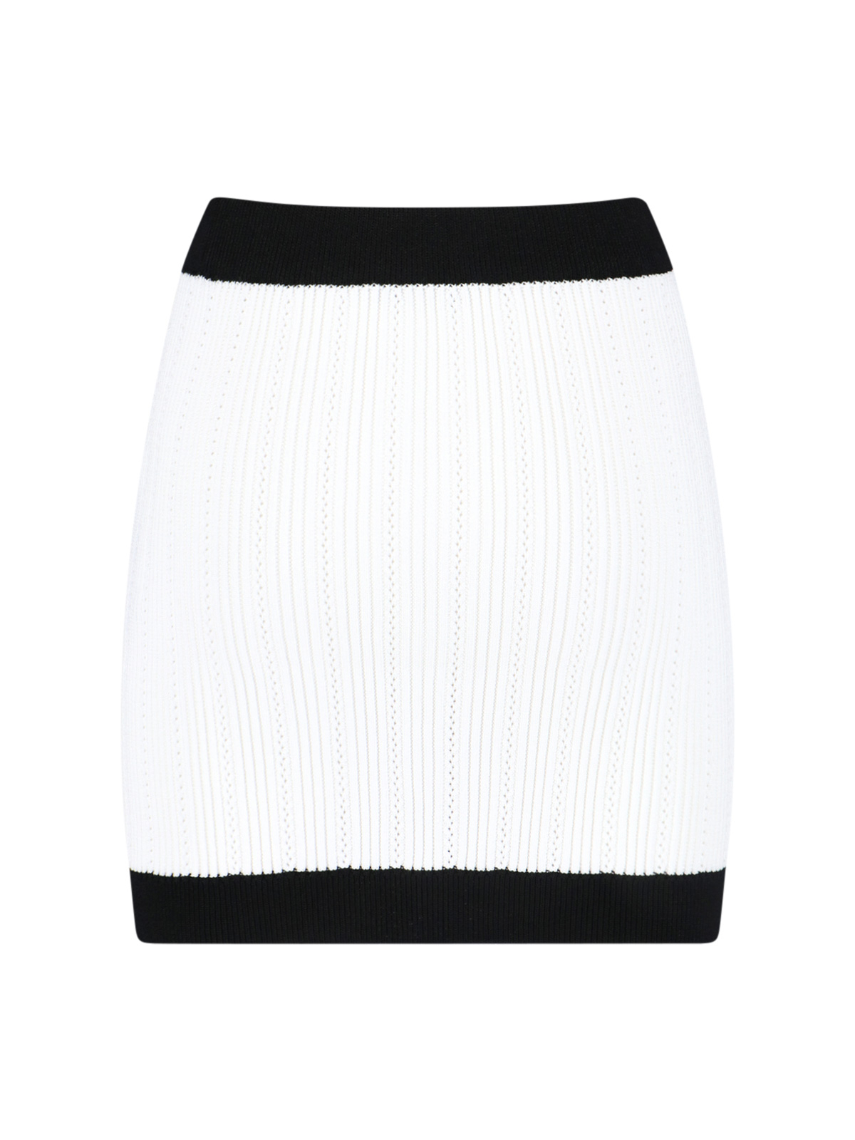 [Balmain] Mini skirt FW25 FF1LB039KI64GAB
