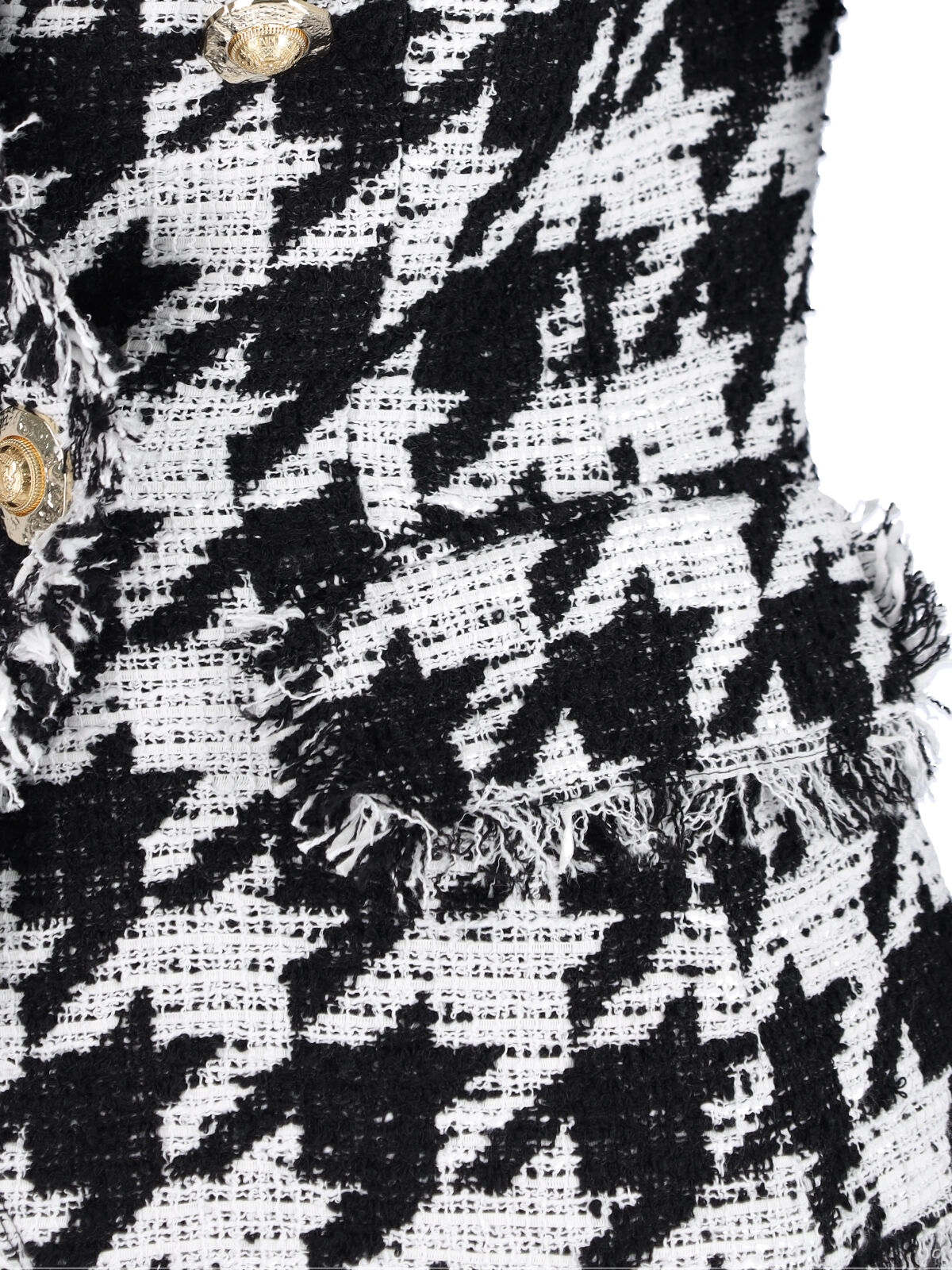 [Balmain] Tweed jacket FW25 FF1SI504CG17GAB