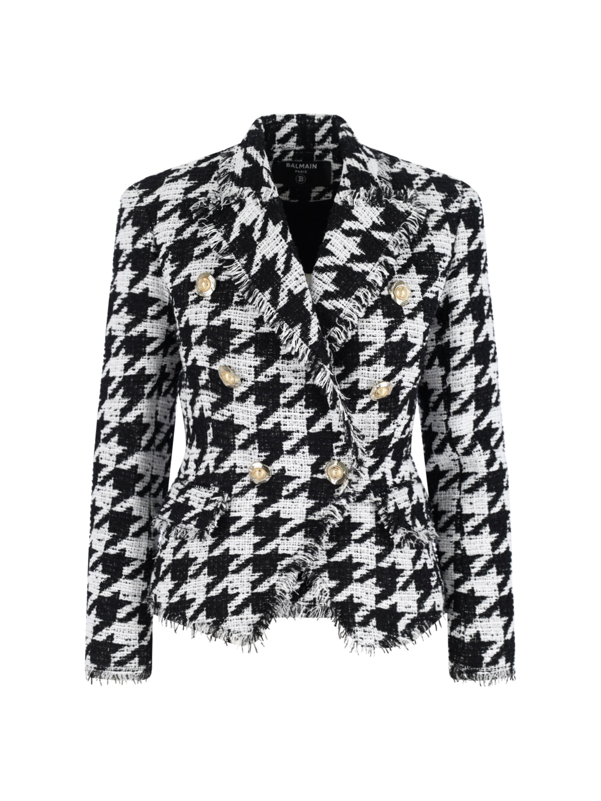 [Balmain] Tweed jacket FW25 FF1SI504CG17GAB