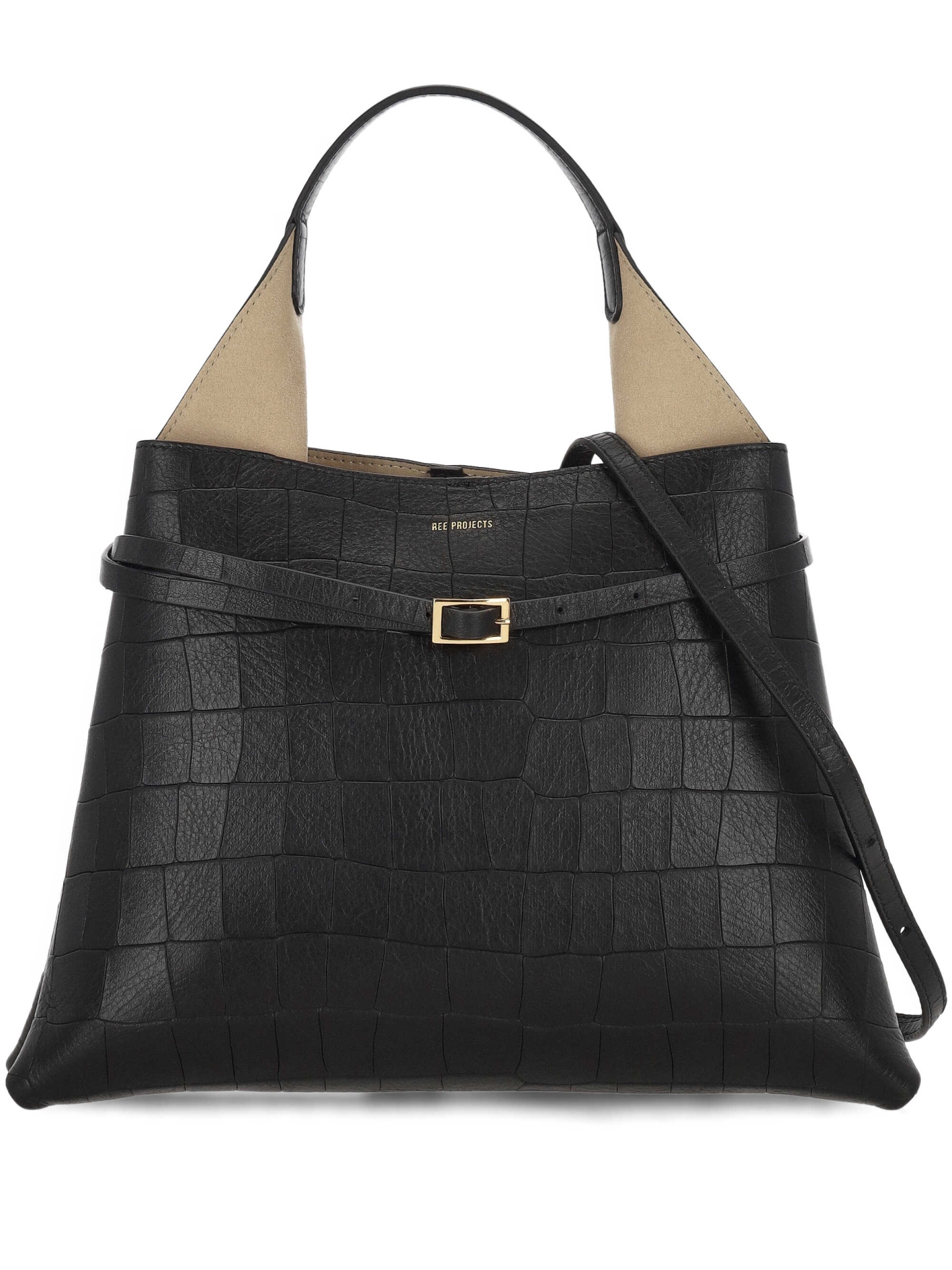 [REE PROJECTS] Shoulder bag SS26 TOTCLAMIB1SOCRBLACK