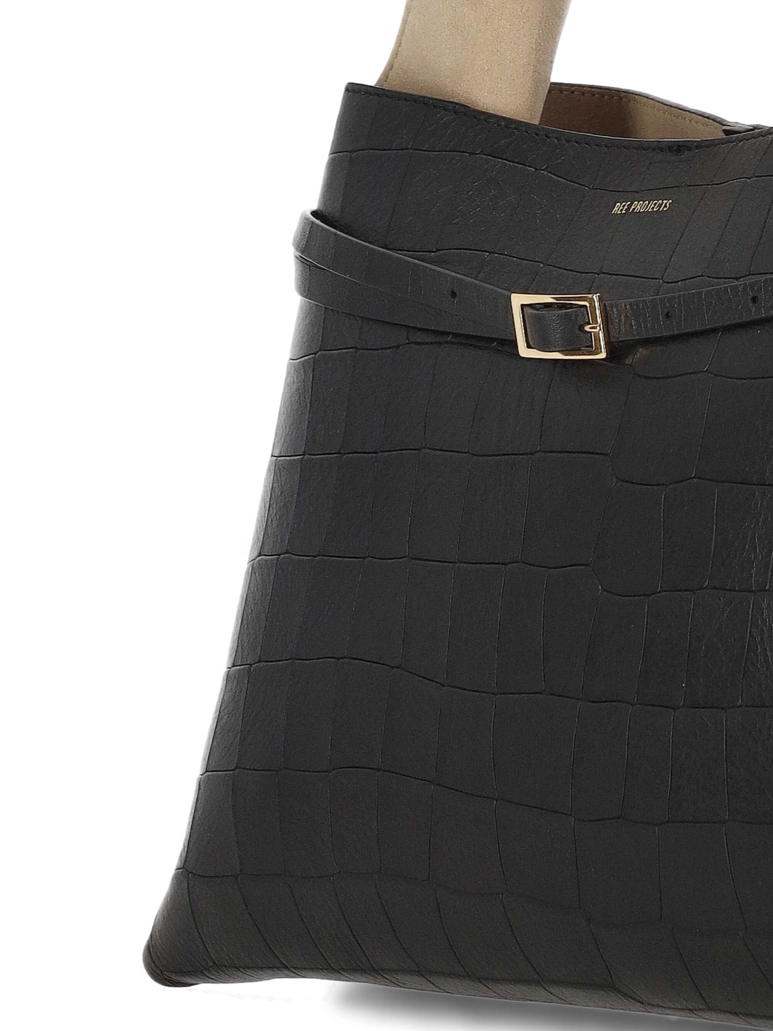 [REE PROJECTS] Shoulder bag SS26 TOTCLAMIB1SOCRBLACK