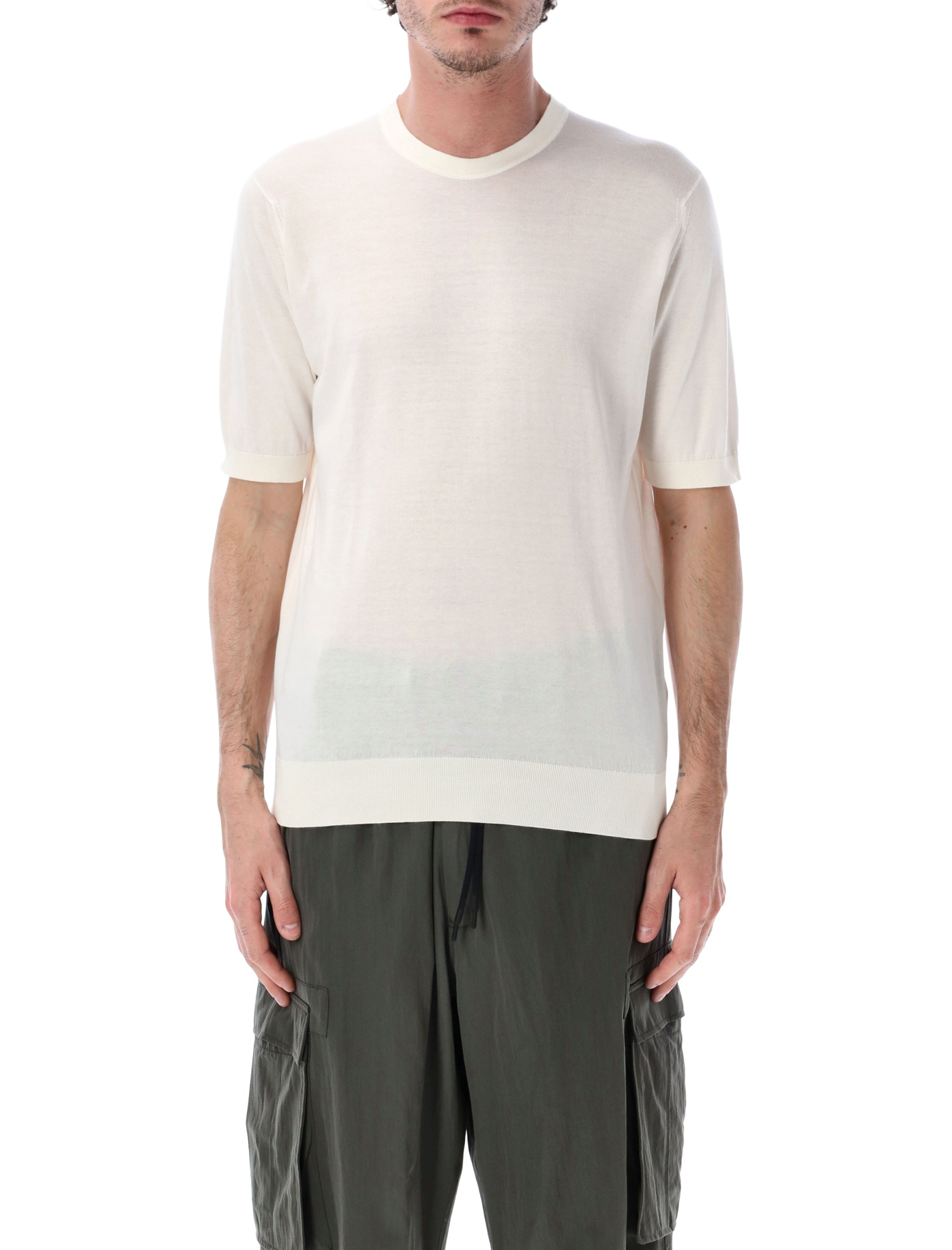 [JOHN SMEDLEY] T-shirts Short Sleeve SS26 KEMPTONSTARCH