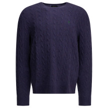[Polo Ralph Lauren] Knitwear FW26 710876762505FIREFISH PURPLE HEATHER