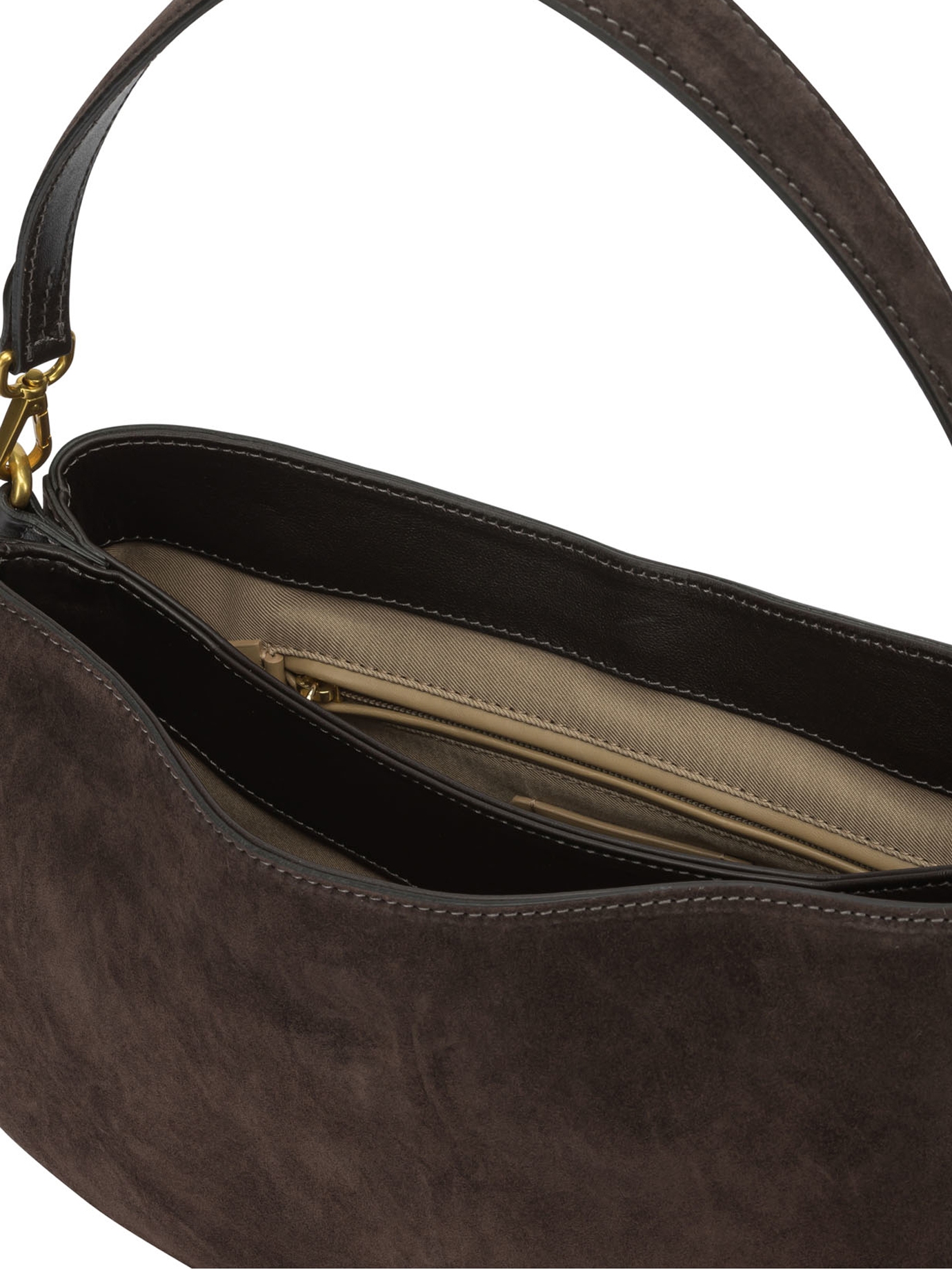 [GIANNI CHIARINI] Shoulder bag FW26 BS12619CM-PLHELENA ROUND974-MOKA