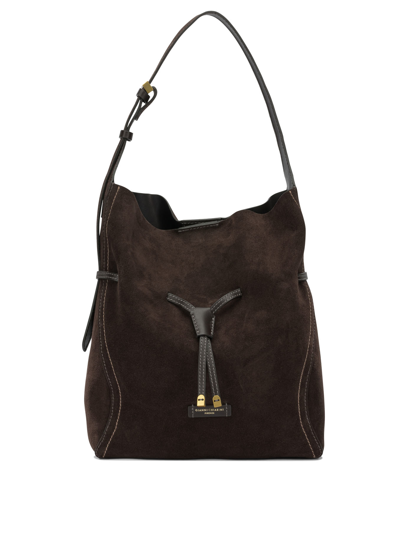 [GIANNI CHIARINI] Shoulder bag FW26 BS11787CM-PLSIENNA974-MOKA