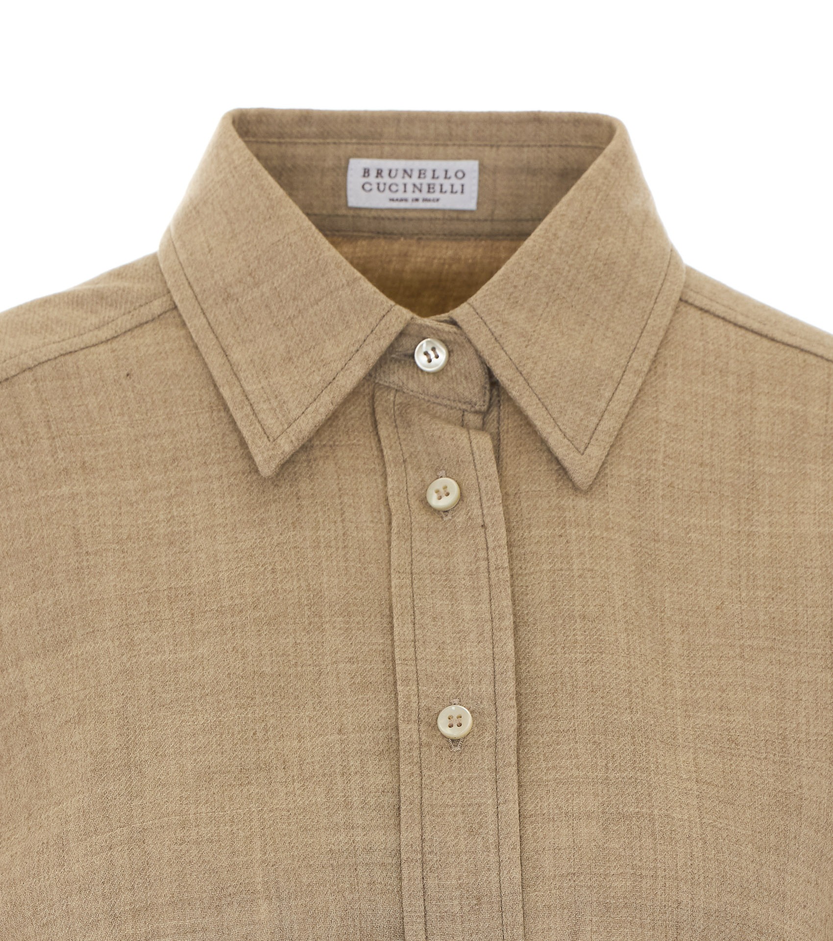 [Brunello Cucinelli] Shirts Long Sleeve FW26 MG550M1M06C1131