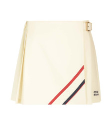 [Miu Miu] Mini skirt SS25 MG2350 OOO S 16DJF0018