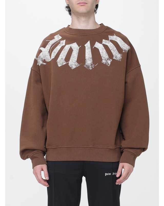 [Palm Angels] Sweatshirt FW26 PAMBA04F26FL01 BROWN