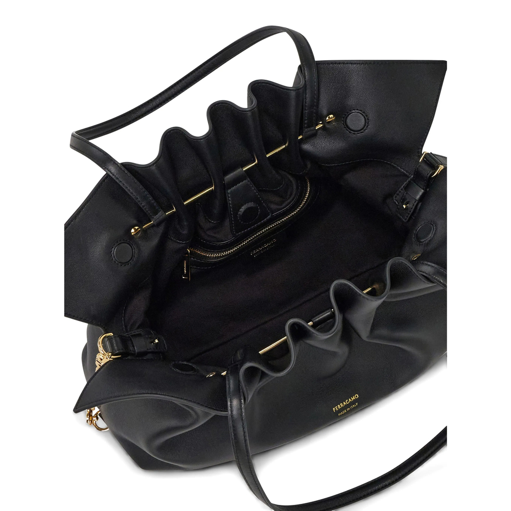 [Ferragamo] Shoulder bag FW26 219960 0783286 BLONE