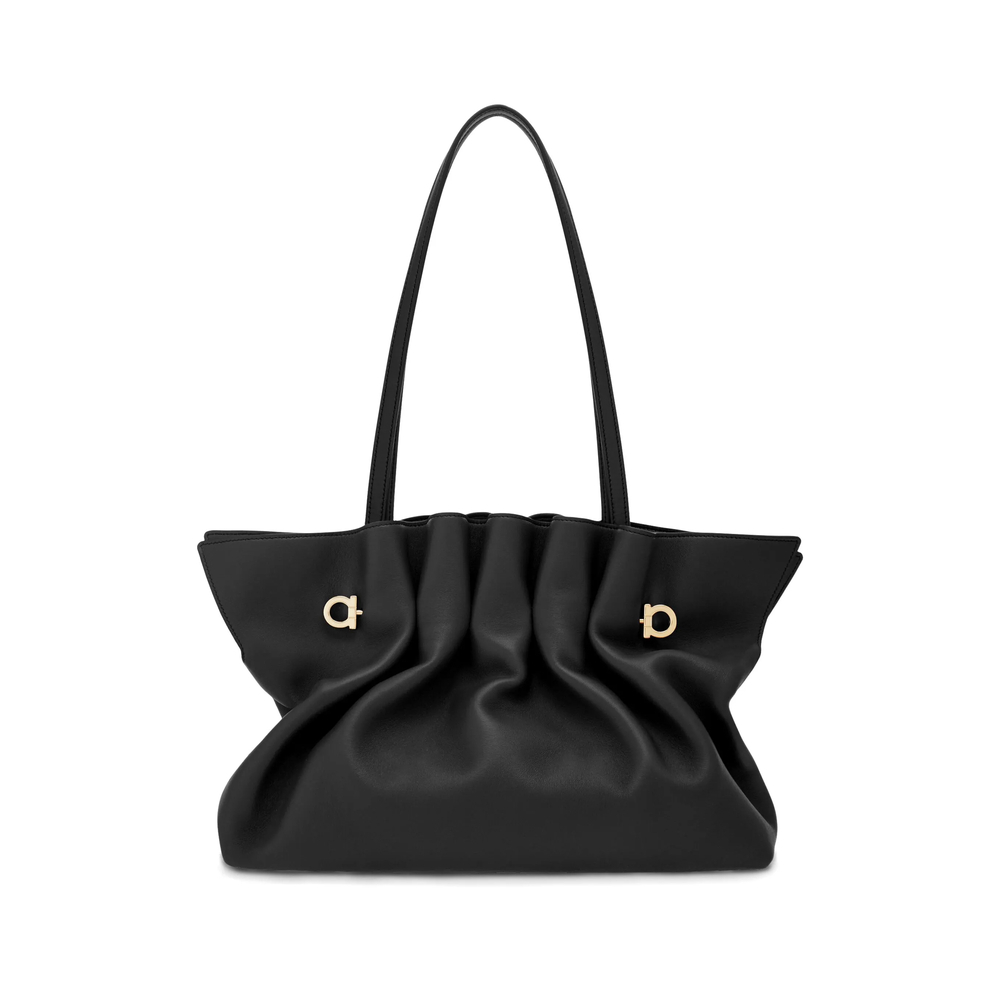 [Ferragamo] Shoulder bag FW26 219960 0783286 BLONE