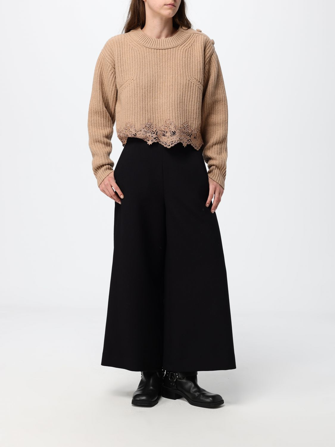 [Chloe] Knitwear FW26 CH26AMP18715 218