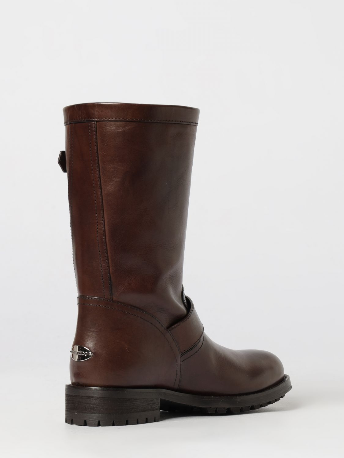 [Jimmy Choo] Boots FW26 BIKERMIDSVH CHOCOLATE