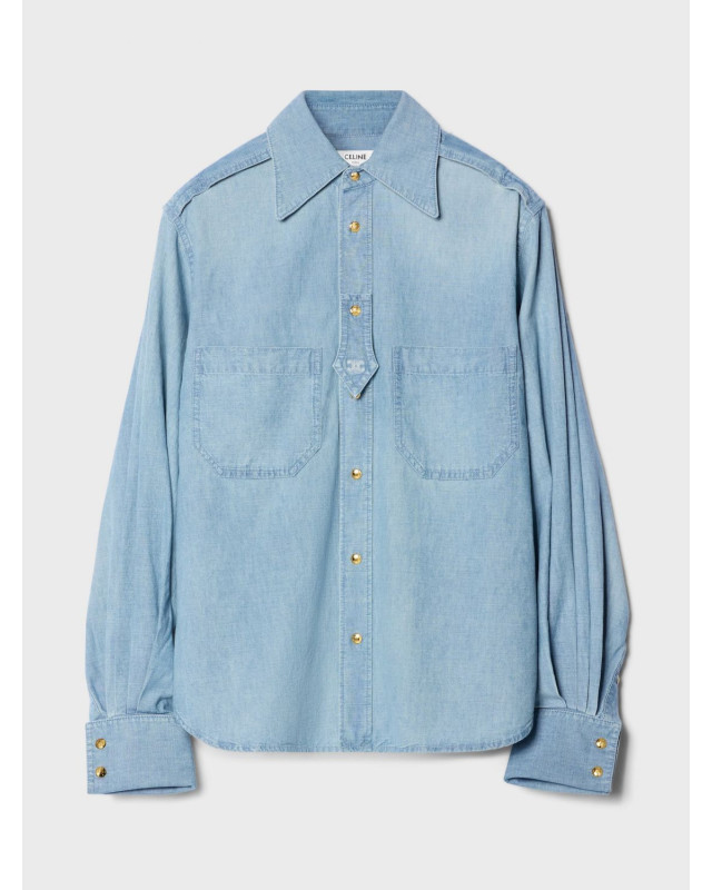 [Celine] Shirt FW26 RC0E42N68 GLB0