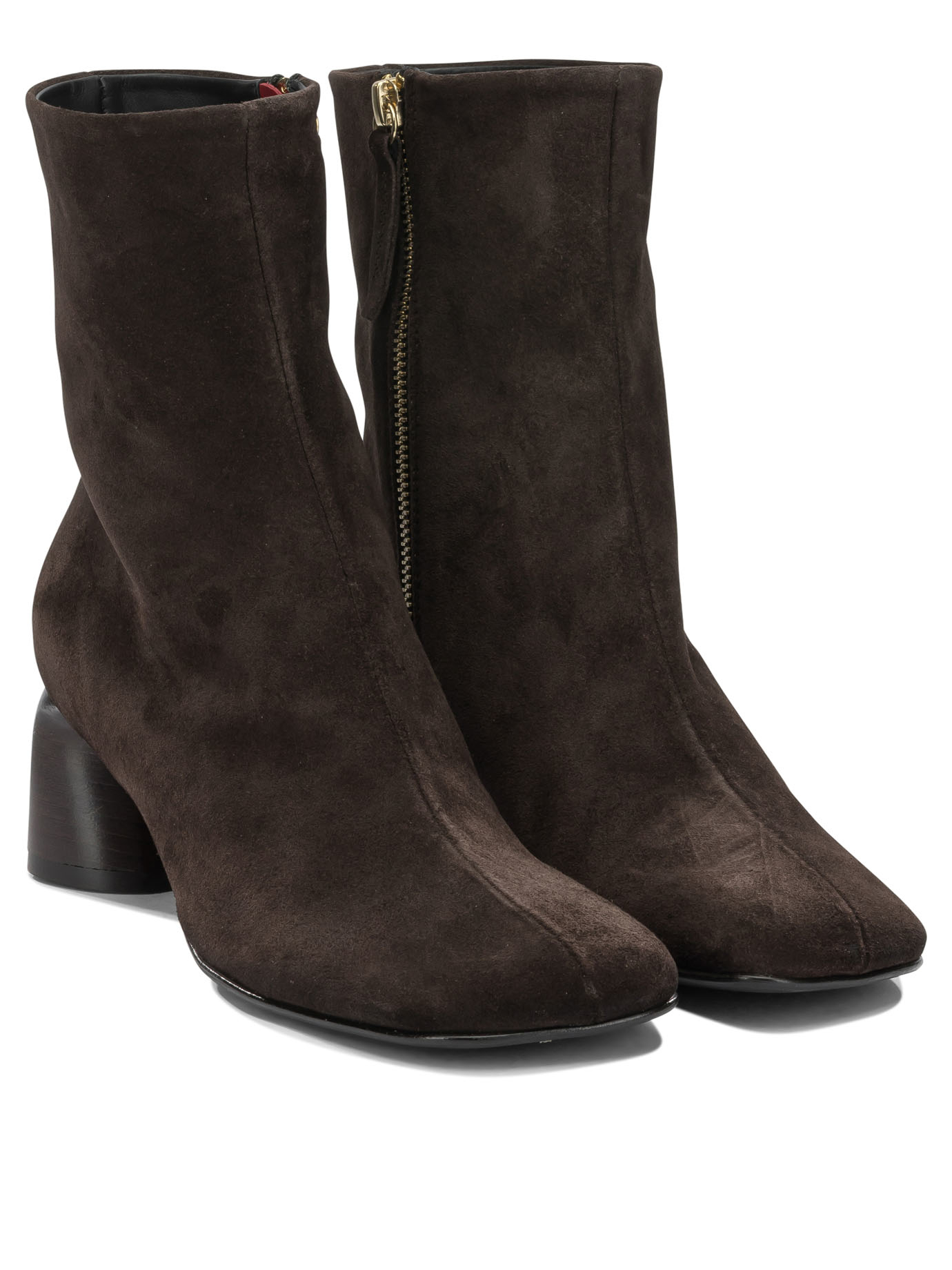 [Halmanera] Boots FW26 CAMI 16VELOUR T MORO
