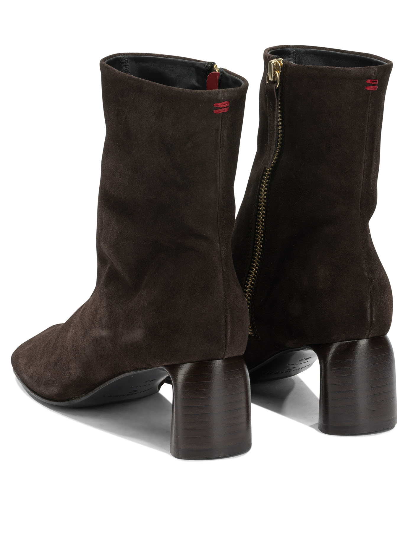 [Halmanera] Boots FW26 CAMI 16VELOUR T MORO