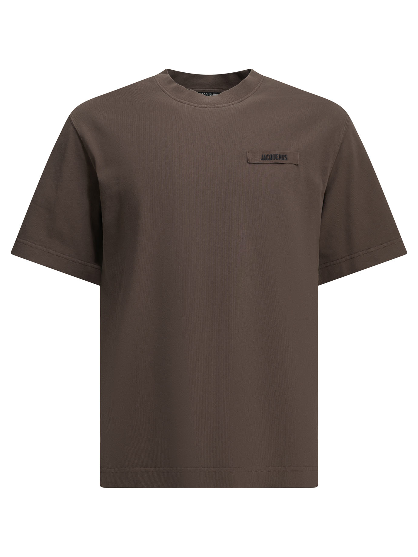 [JACQUEMUS] T-shirts Short Sleeve FW26 TSM00133AJ00226BROWN