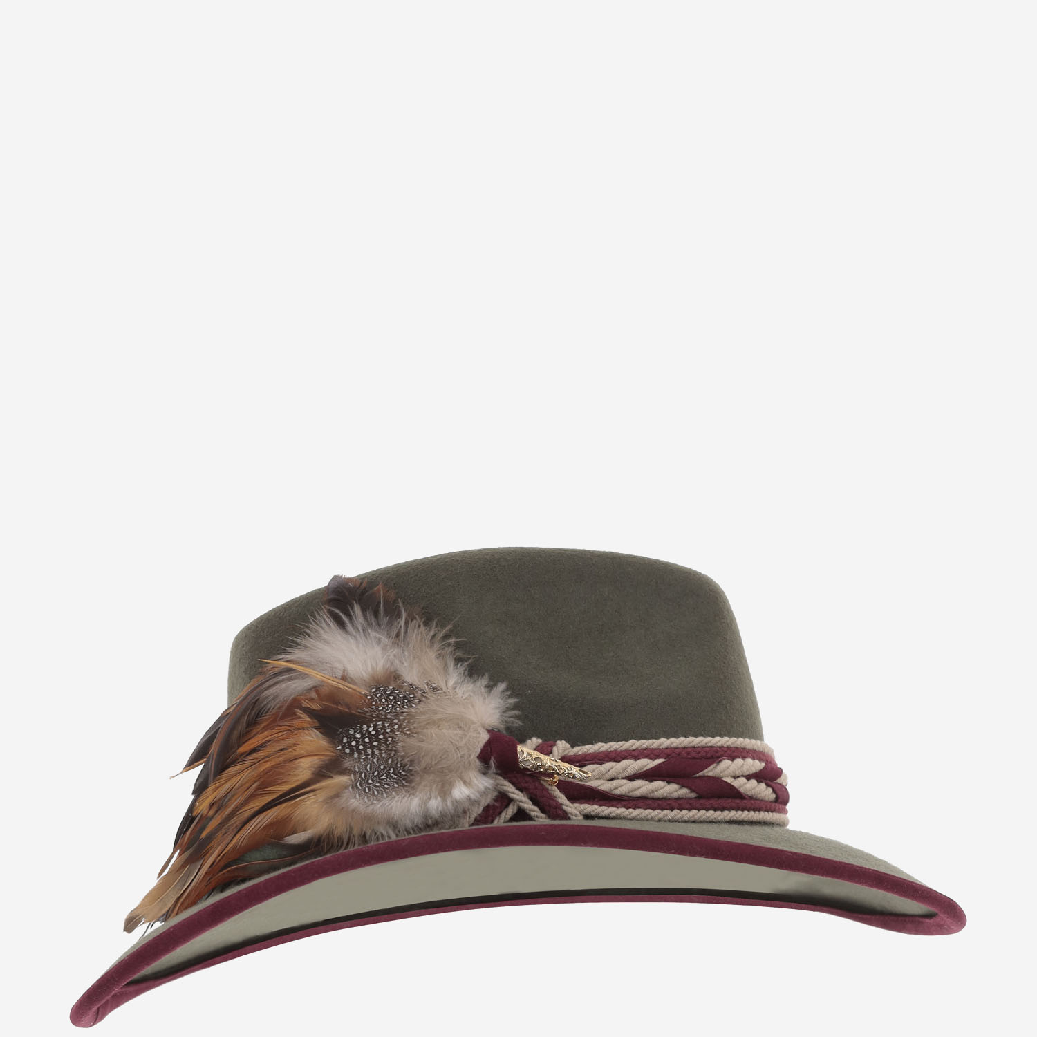 [ALEXIA ALVAREZ DE TOLEDO] Hat FW26 ALA9VERDECAQUI