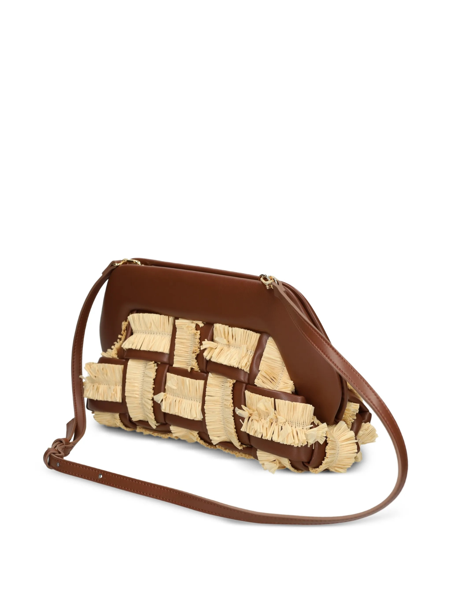 [Themoire'] Clutch bag SS26 261WTMB00OIRA1208BRUTABAGA