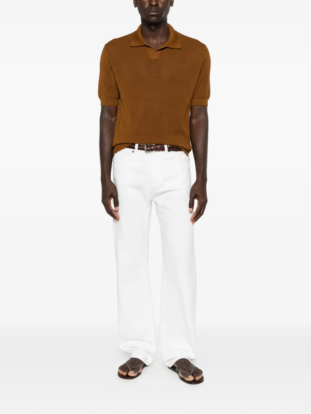 [TAGLIATORE] T-shirts Short Sleeve SS26 FINLAYPEPWE2602COGNAC