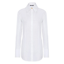 [Balmain] Shirts Long Sleeve SS26 GF1HS460CG220FB