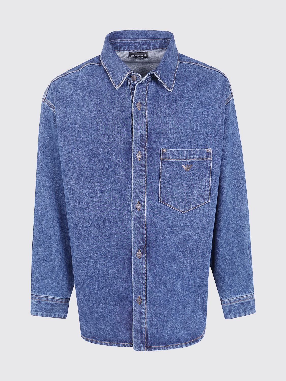 [Emporio Armani] Shirts Long Sleeve FW26 EM007105AF17805 MB002